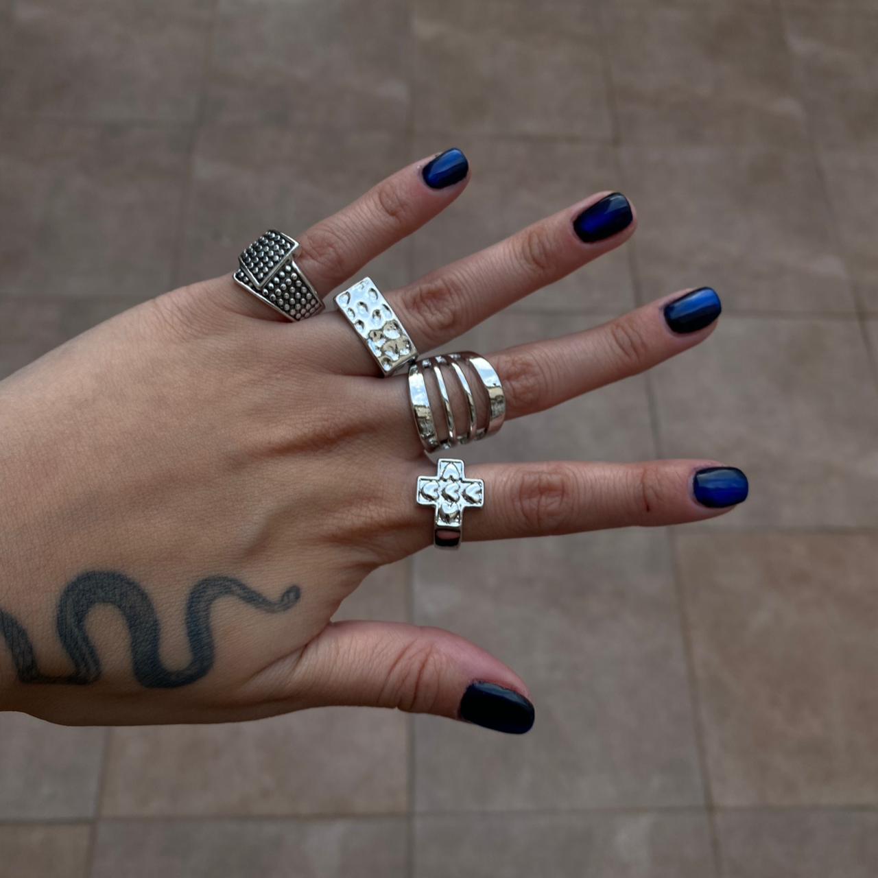 Anillos Chunky